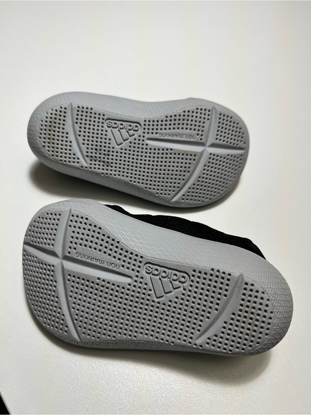 adidas Kids Black and Gray Slip-On Water Shoes - Picture 3 of 4